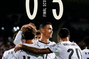 利雅得之夜！葡萄牙5粒进球全部由利雅得俱乐部的球员包办