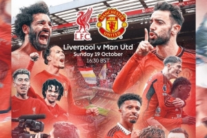 英超晒海报预热双红会：多位故人出镜，萨拉赫、B费C位